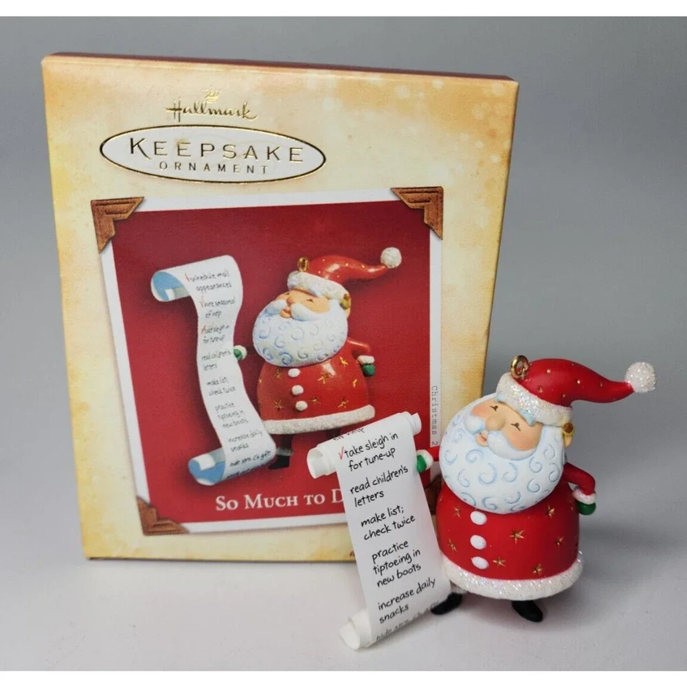 2004‎ Hallmark So Much To Do! Ornament NIB SKU U125